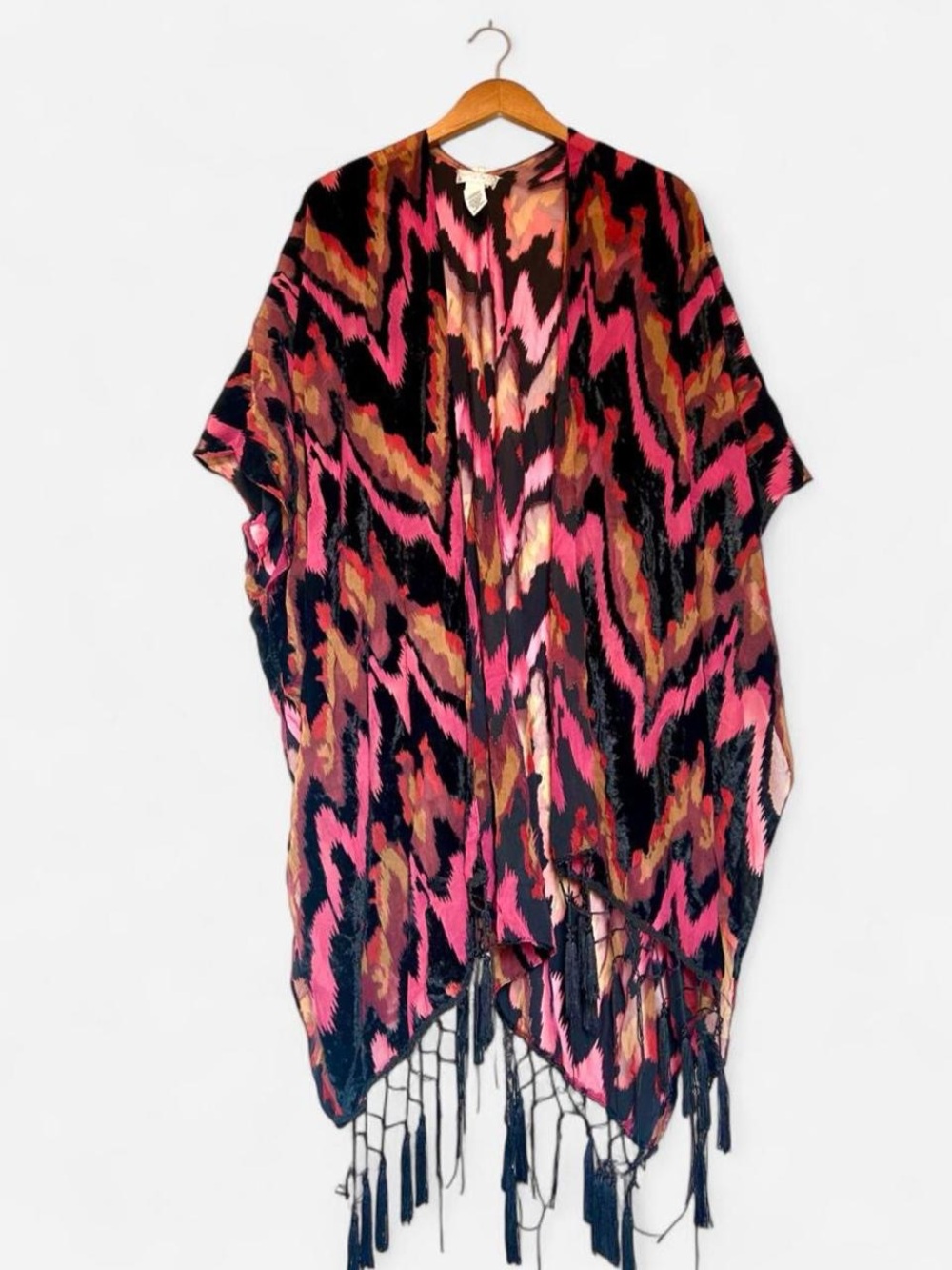 Vintage Free People Burnout Kimono